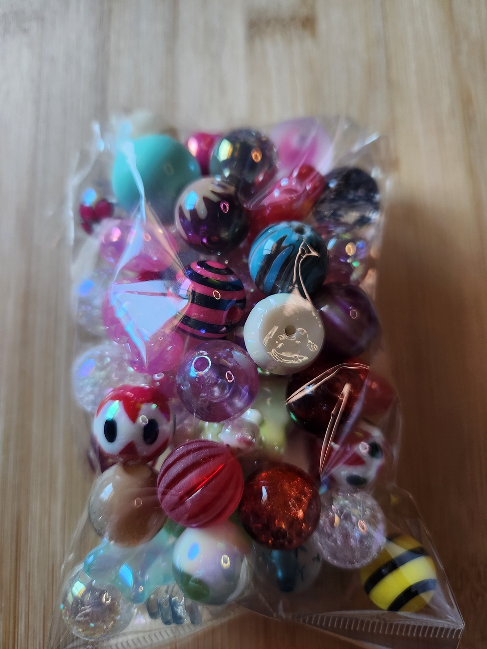 Mixed Color Craft Beads Assortment